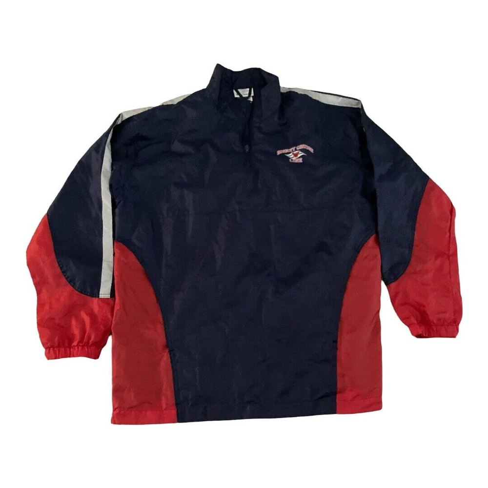 Disney Cruise Line Logo Windbreaker Rain Jacket XS/S Oversized Pullover Vented